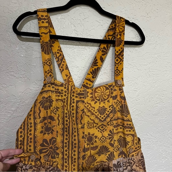 *NEW* Free People Palm Bay Printed Shortalls - Picture 5 of 14